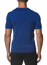 ROYAL SILK/TENCEL 3-BUTTON KNIT POLO PM-16105