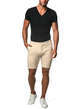 BONE 8"INSEAM SOLID SLUB KNIT FLEECE SHORT PM-2440