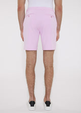 LILAC 8"INSEAM SOLID SLUB KNIT FLEECE SHORT PM-2440