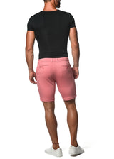 PUNCH 8"INSEAM SOLID SLUB KNIT FLEECE SHORT PM-2440