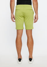 LIME 8"INSEAM SOLID SLUB KNIT FLEECE SHORT PM 2440 Final Sale