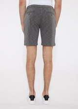 CHARCOAL SPACE DYE STRETCH KNIT 8" SHORTS PM-2500 Final Sale
