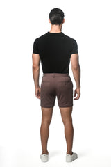 BERRY 6" INSEAM TEXTURED STRETCH KNIT CHINO SHORT PM-2531