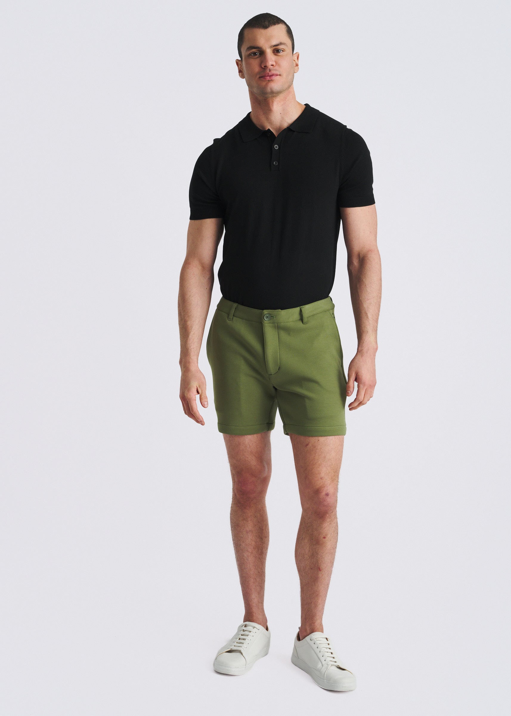RANGER 6" INSEAM STRETCH KNIT CHINO SHORTS PM-2558