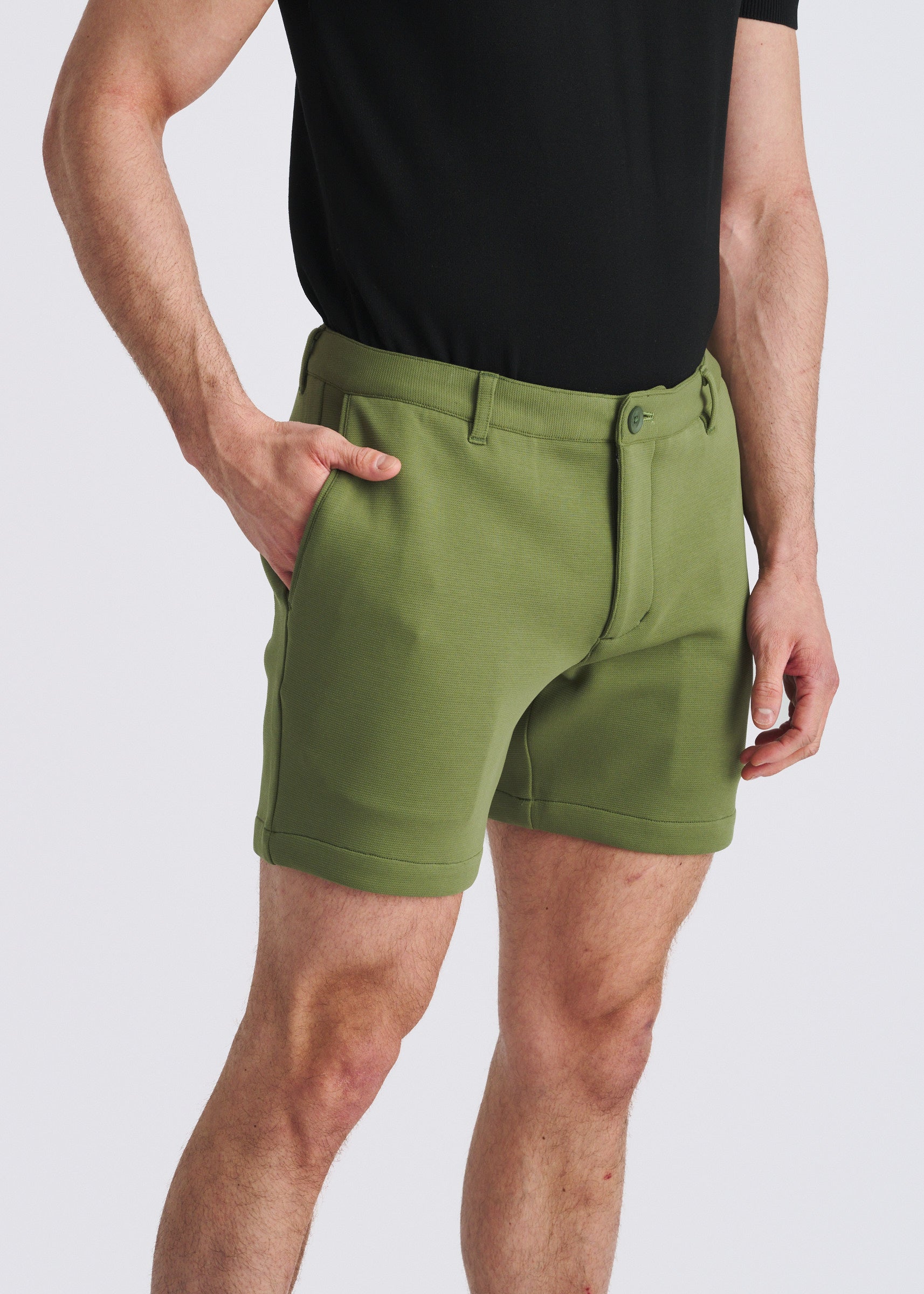 RANGER 6" INSEAM STRETCH KNIT CHINO SHORTS PM-2558
