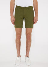 OLIVE BRANCH 8" INSEAM STRETCH KNIT VINTAGE LOOK JEANS SHORT PM-3012