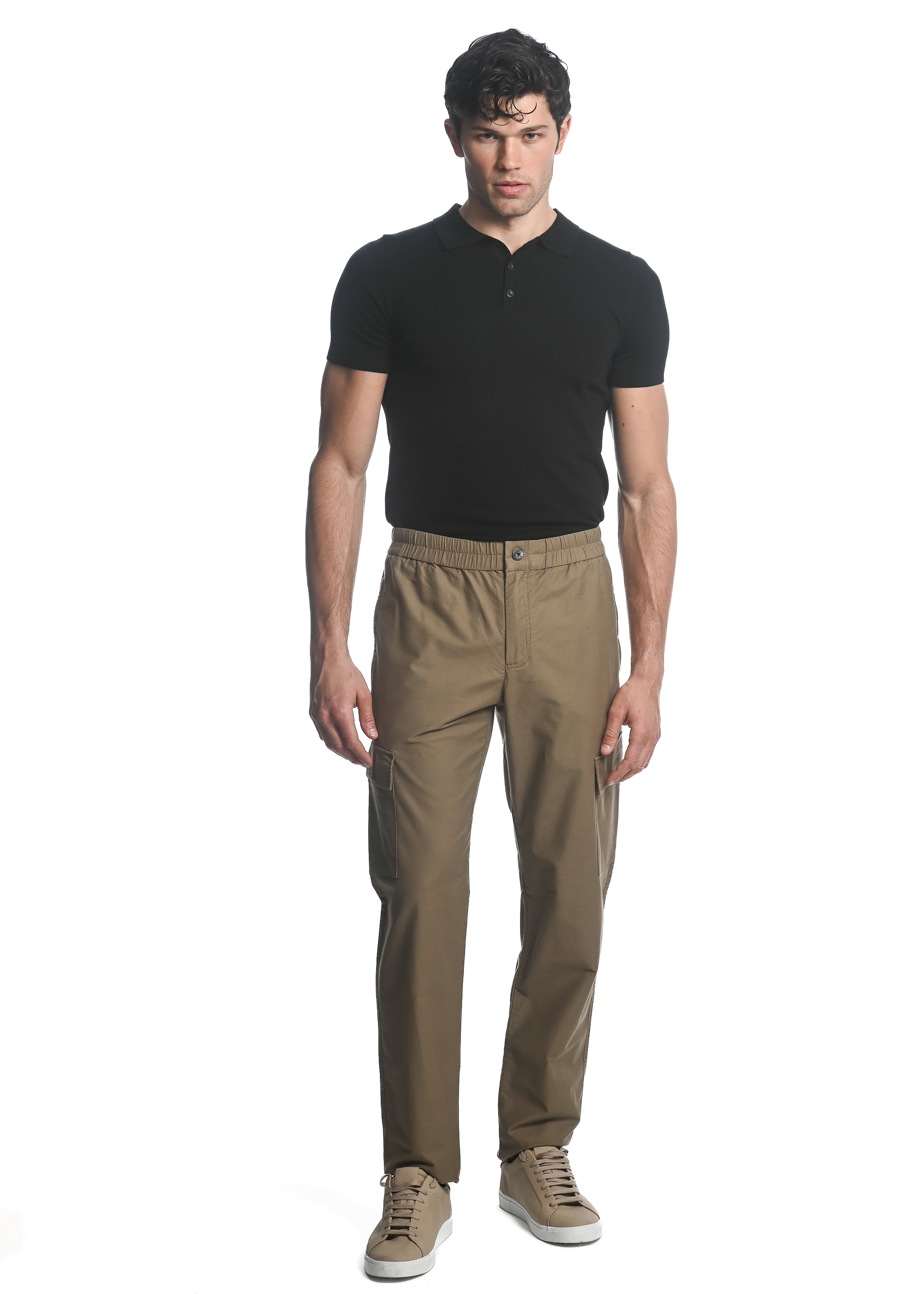 FAWN STRETCH WOVEN CARGO PANTS PM-3030
