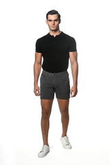 GRANITE 6" INSEAM TEXTURED STRETCH KNIT JEANS SHORT PM-3046