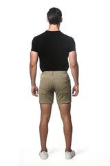 SAHARA 6" INSEAM TEXTURED STRETCH KNIT JEANS SHORT PM-3046