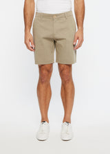 KHAKI 8" INSEAM TEXTURED STRETCH WOVEN SHORTS PM-33101 Final Sale