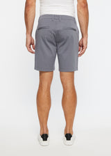 SLATE 8" INSEAM TEXTURED STRETCH WOVEN SHORTS PM-33101 Final Sale