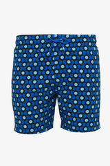 NAVY/ROYAL SWIRLS BELIZE 6" INSEAM SWIM SHORTS PM-6003-14 Final Sale