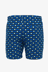 NAVY/ROYAL SWIRLS BELIZE 6" INSEAM SWIM SHORTS PM-6003-14 Final Sale