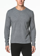 NAVY CREW NECK KNIT PULLOVER PM-75000