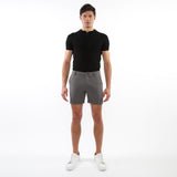 CEMENT 6" INSEAM TEXTURED STRETCH KNIT CHINO SHORTS PM-2533