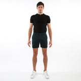 HUNTER 6" INSEAM TEXTURED JACQUARD STRETCH KNIT CHINO SHORTS PM-2533