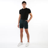 HUNTER 6" INSEAM TEXTURED JACQUARD STRETCH KNIT CHINO SHORTS PM-2533