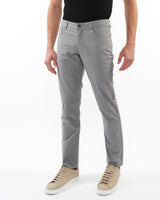 ASH GREY LIGHTWEIGHT WASHED TEXTURED STRETCH WOVEN 5-POCKET JEANS PM-3049