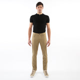 JAVA BEAN LIGHTWEIGHT WASHED TEXTURED STRETCH WOVEN 5-POCKET JEANS PM-3049