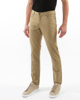 JAVA BEAN LIGHTWEIGHT WASHED TEXTURED STRETCH WOVEN 5-POCKET JEANS PM-3049