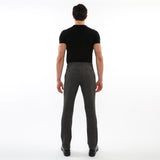 RUM HERRINGBONE WOOL-LOOK STRETCH KNIT TAILORED PANTS PM-3303-61