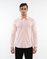 BLUSH SOLID STRETCH PERFORMANCE LONG SLEEVES SHIRT PM-76083