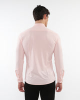 BLUSH SOLID STRETCH PERFORMANCE LONG SLEEVES SHIRT PM-76083