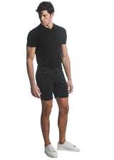 BLUE FADE 8" INSEAM VINTAGE WASH STRETCH JEANS SHORTS PM-3032