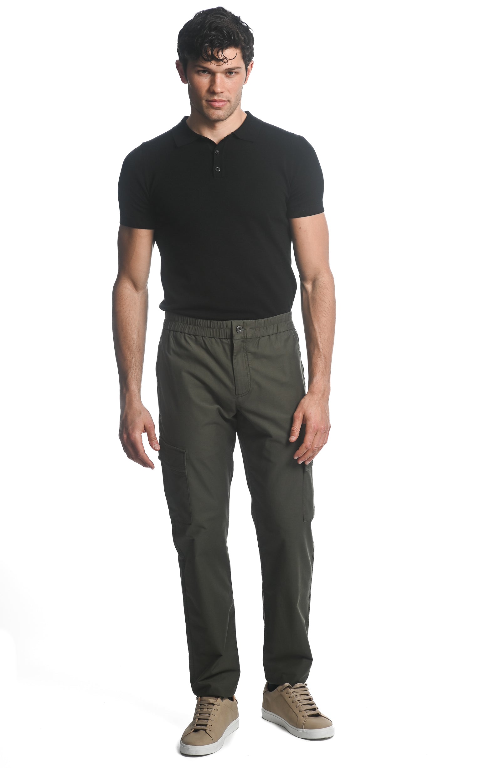 MOSS STRETCH WOVEN CARGO PANTS PM-3030
