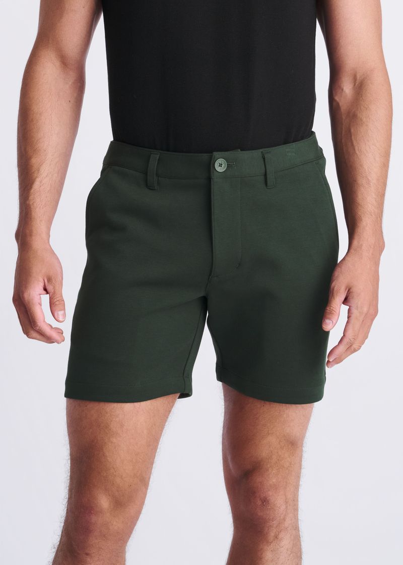 IVY 6" INSEAM TEXTURED STRETCH KNIT CHINO SHORTS PM-2542