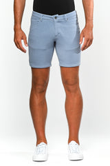 BLUE DOLPHIN 8" INSEAM STRETCH KNIT CORD 5-PKT JEANS SHORT PM-3021 Final Sale