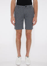 GREY FLORAL 8" INSEAM KNIT TEXTURED JACQUARD SHORT PM-2504