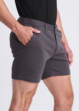 COAL 6" INSEAM TEXTURED STRETCH KNIT CHINO SHORTS PM-2542