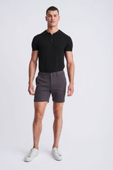 COAL 6" INSEAM TEXTURED STRETCH KNIT CHINO SHORTS PM-2542