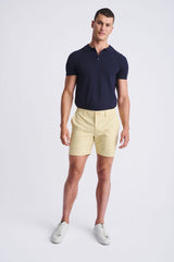 HUSK 6" INSEAM CRINKLE STRETCH CHINO SHORTS PM-2544