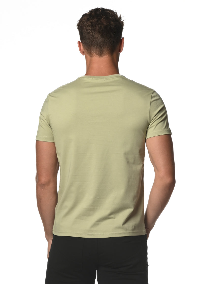 ARTICHOKE COTTON/SORONA V-NECK TEE PM-1405