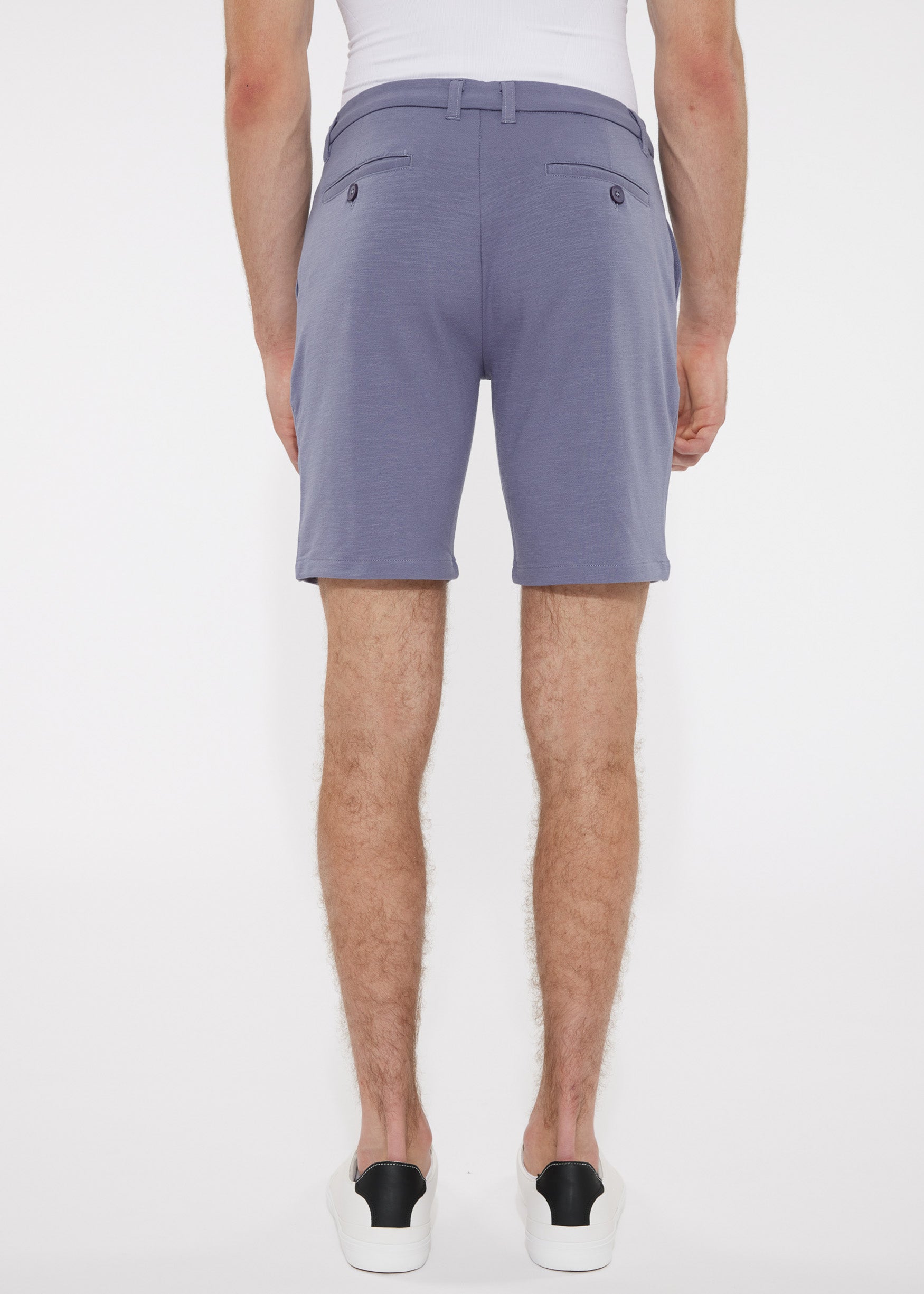 ARCTIC SKY 8"INSEAM SOLID SLUB KNIT FLEECE SHORT PM-2440 Final Sale