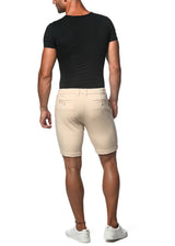 BONE 8"INSEAM SOLID SLUB KNIT FLEECE SHORT PM-2440