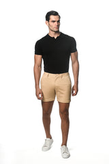 TOAST 6" INSEAM TEXTURED STRETCH KNIT CHINO SHORT PM-2530