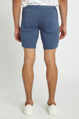 BLUE STONE 8" INSEAM STRETCH KNIT VINTAGE LOOK JEANS SHORT PM-3012