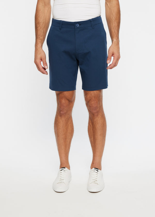 BLUE OCEAN 8" INSEAM TEXTURED STRETCH WOVEN SHORTS PM-33101 Final Sale