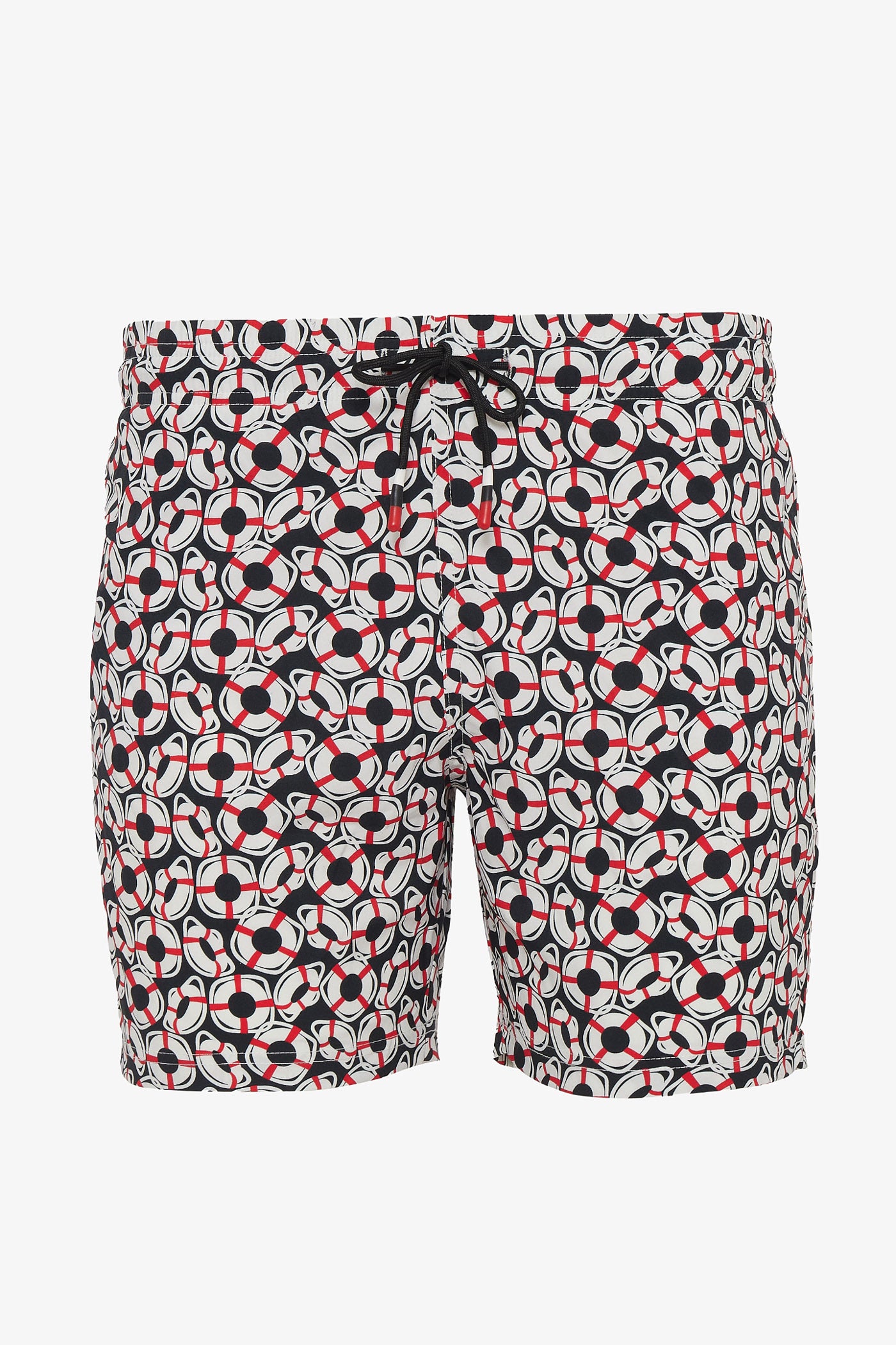 NAVY/RED BUOYS BELIZE 6" INSEAM SWIM SHORTS PM-6003-02 FINAL SALE