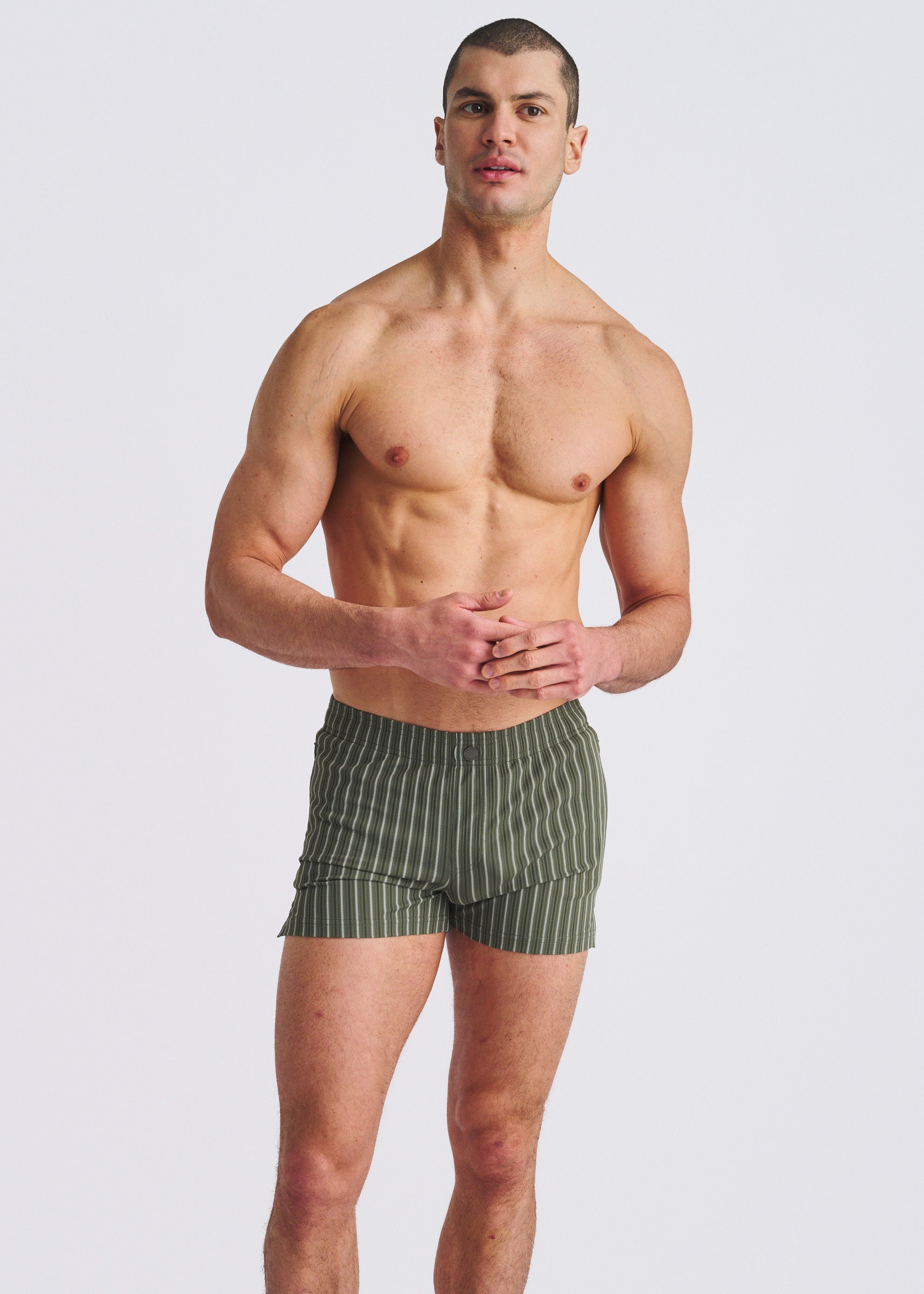 RANGER SEERSUCKER SWIM SHORTS W/MESH LINING PM-6023-01