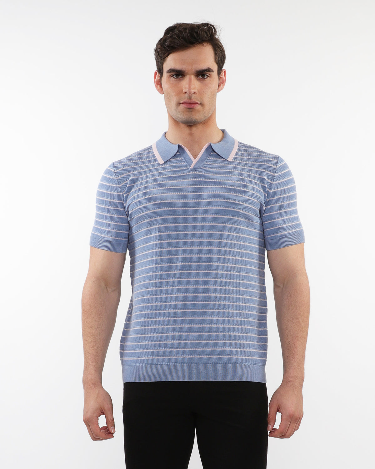 Men's Knit Polo Shirts - Postmarc