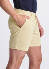 HUSK 6" INSEAM CRINKLE STRETCH CHINO SHORTS PM-2544