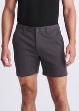 COAL 6" INSEAM TEXTURED STRETCH KNIT CHINO SHORTS PM-2542