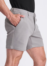 LUNAR 6" INSEAM TEXTURED STRETCH KNIT CHINO SHORTS PM-2541