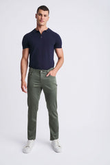 INFANTRY LIGHTWEIGHT TEXTURED STRETCH WOVEN 5-POCKET JEANS PM-3052